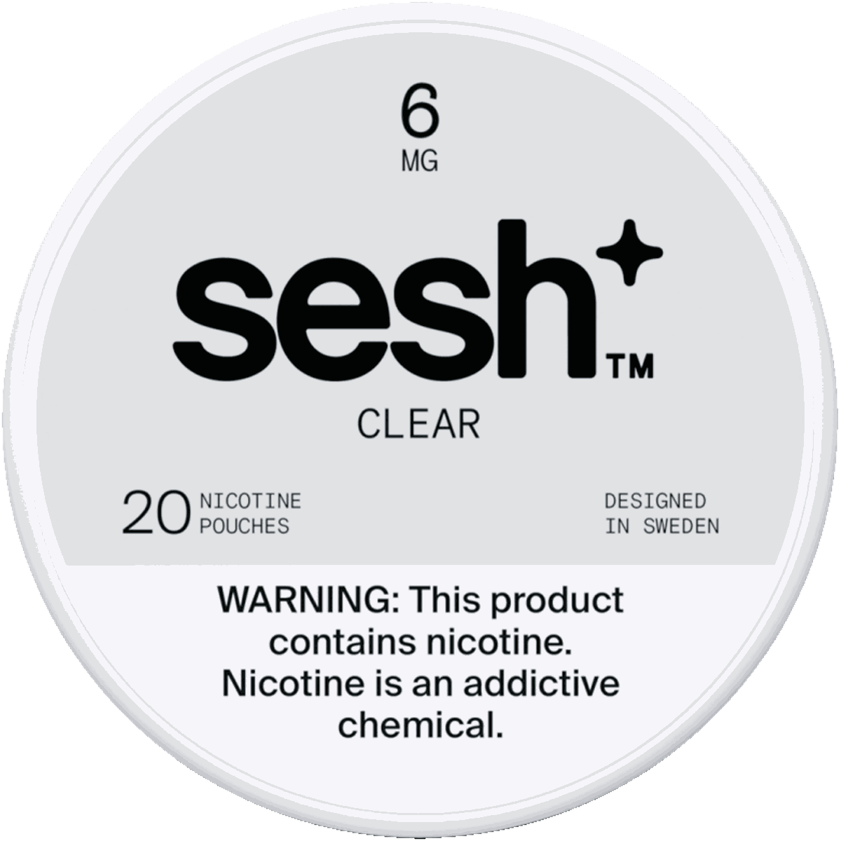 Sesh+ Clear 6mg