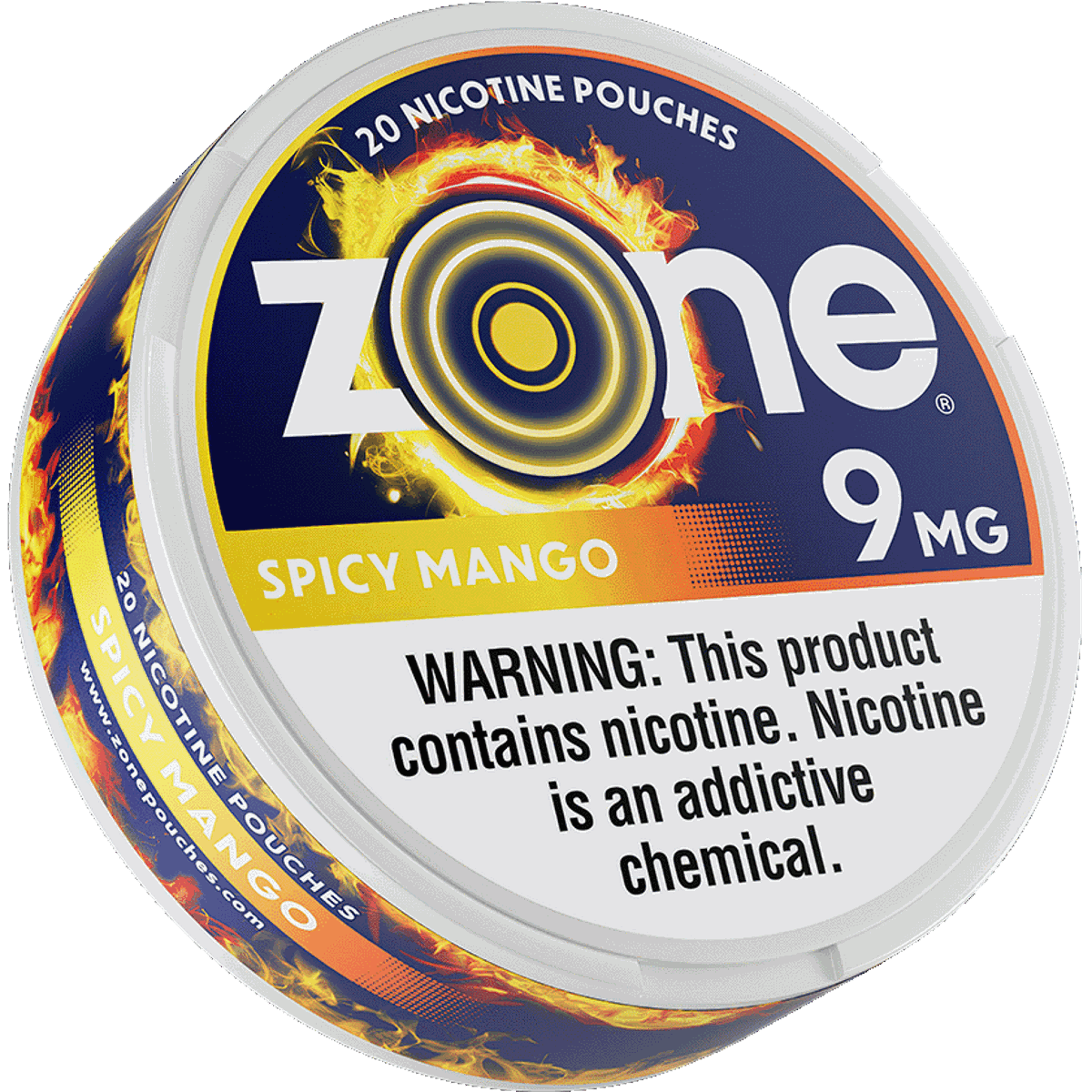 zone Spicy Mango 9mg From $2.79 - Express Delivery