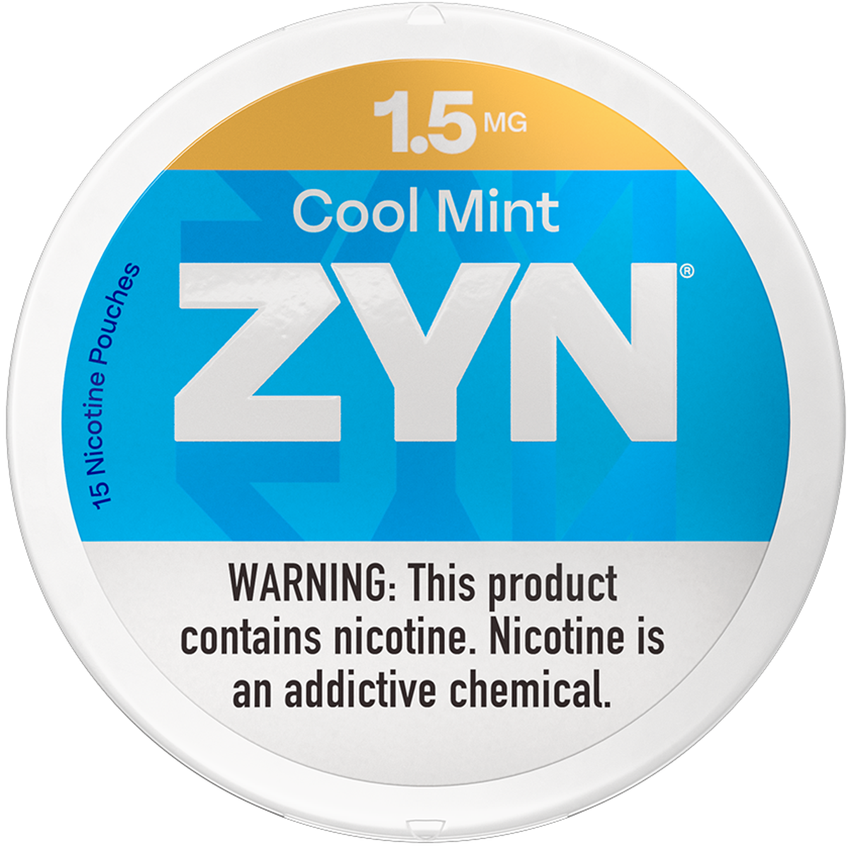 ZYN Cool Mint 1.5mg 15 Pouches