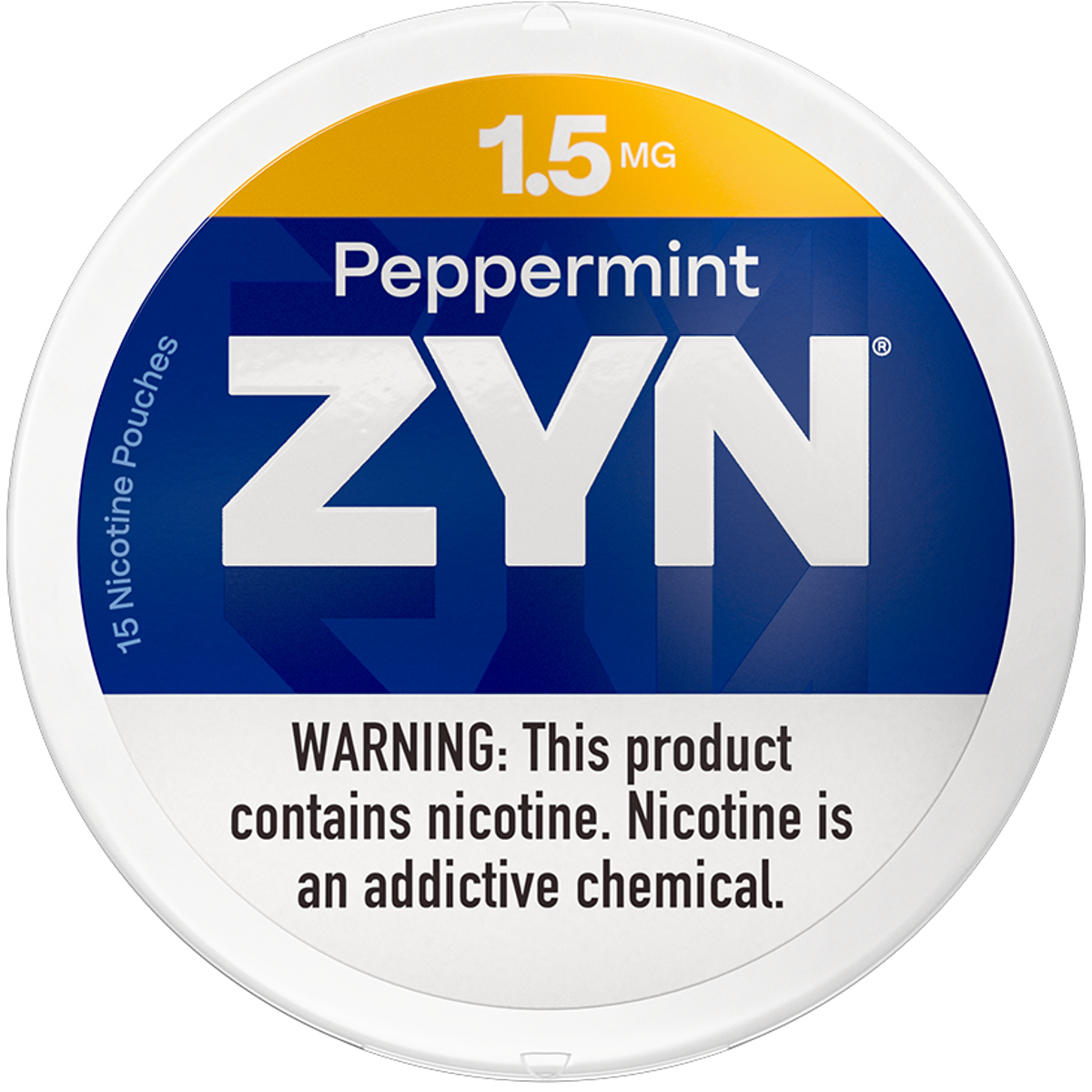ZYN Peppermint 1.5mg 15 Pouches