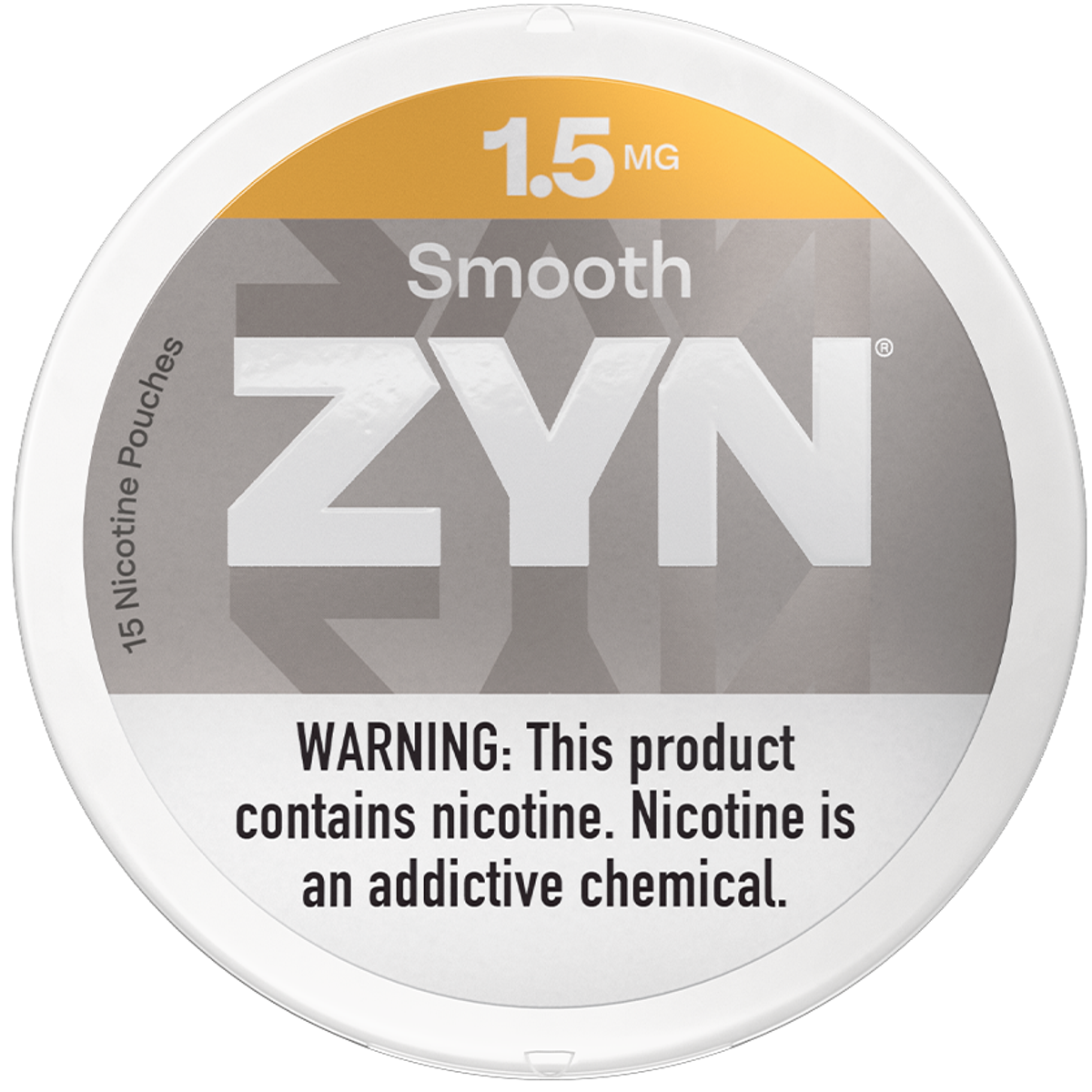 ZYN Smooth 1.5mg 15 Pouches