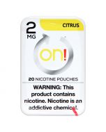 on! Citrus 2mg Dry White Mini
