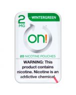 on! Wintergreen 2mg Dry White Mini