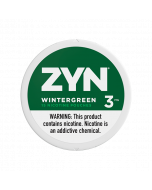 ZYN 3mg Wintergreen White Mini Portion