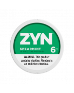 ZYN 6mg Spearmint White Mini Portion