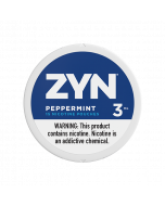 ZYN 3mg Peppermint White Mini Portion