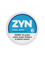 ZYN 6mg Cool Mint White Mini Portion