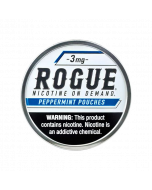 Rogue Peppermint 3mg, All White Nicotine Pouches