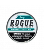 Rogue Wintergreen 6mg, All White Nicotine Pouches