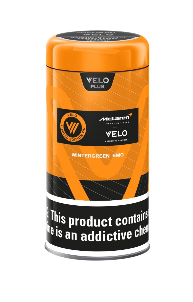 Velo Plus McLaren Tin Wintergreen 6MG - Bundle Velo Plus McLaren Tin Wintergreen 6MG - Bundle