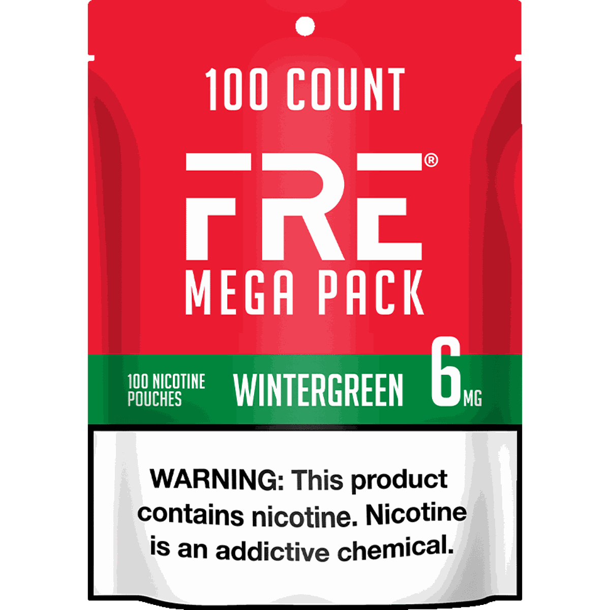 FRE Wintergreen Mega Pack 6mg From $24.99