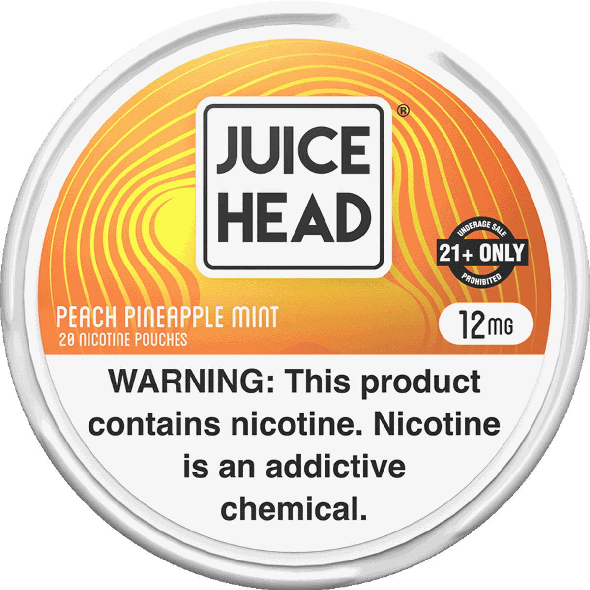 Juice Head Peach Pineapple Mint 12MG - From $2.69