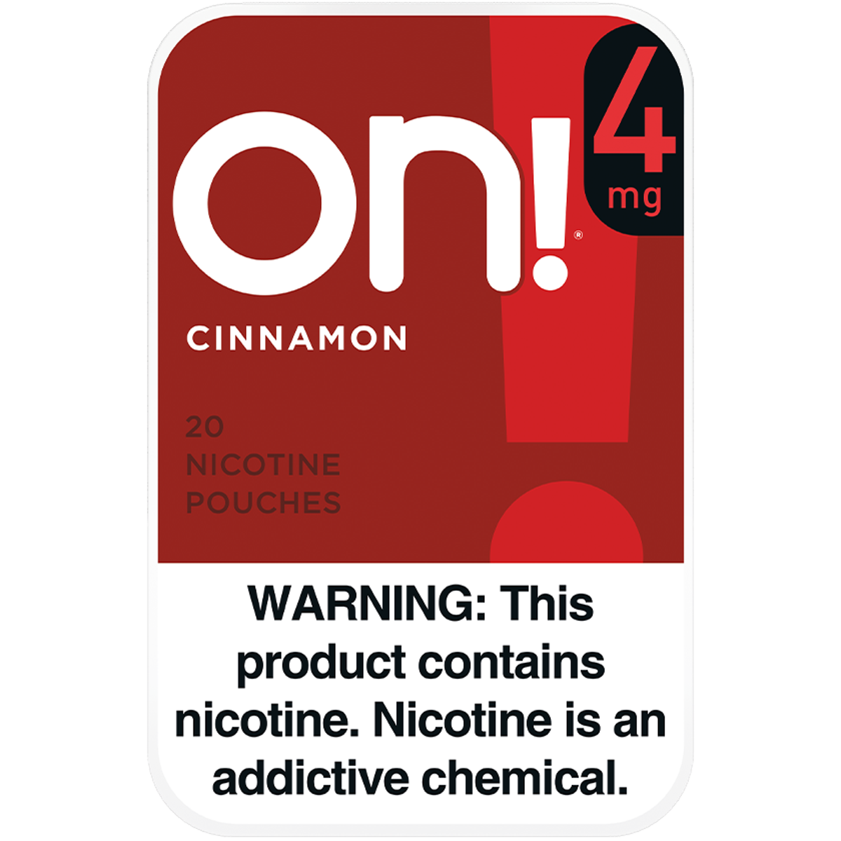 On! Cinnamon 4MG From $2.78 - Express Delivery