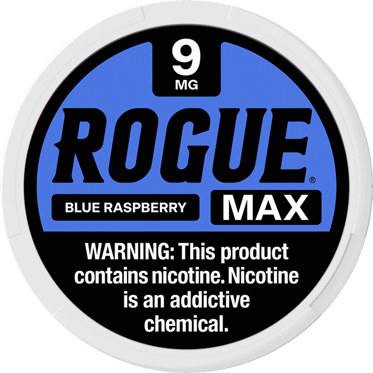 Rogue Max Blue Raspberry 9mg