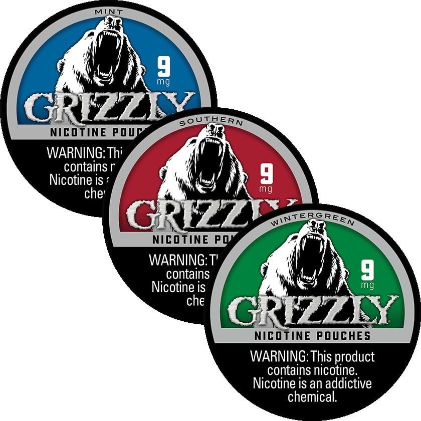 grizzly tobacco promotional items Grizzly Mixpack 9MG