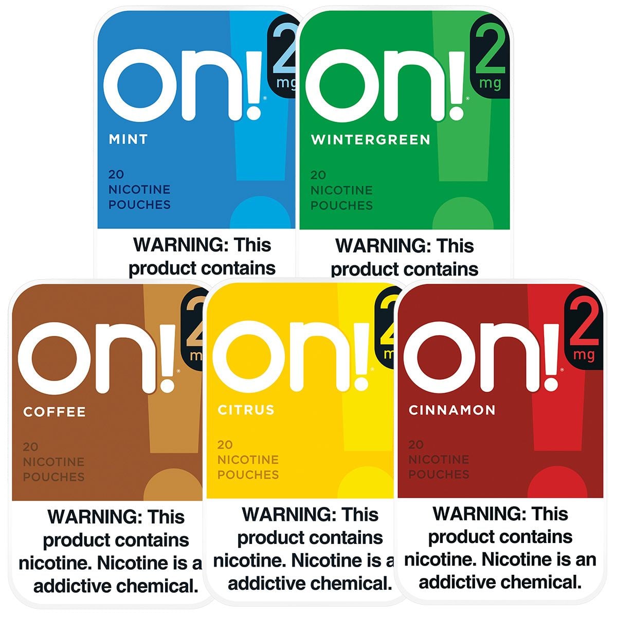 On! 2MG Mixpack - Buy Online with Fast Shipping