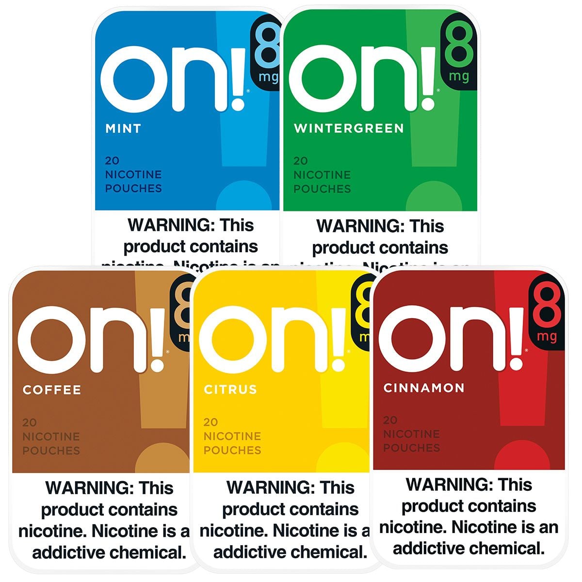 On! 8MG Mixpacks - Buy Online with Fast Shipping