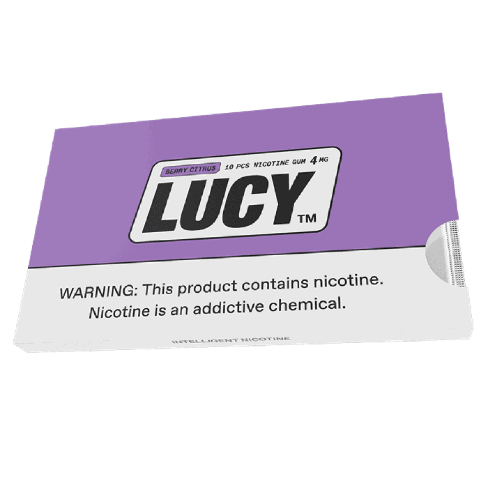 Lucy Berry Citrus 4MG Nicotine Gum Lucy Berry Citrus 4MG Nicotine Gum