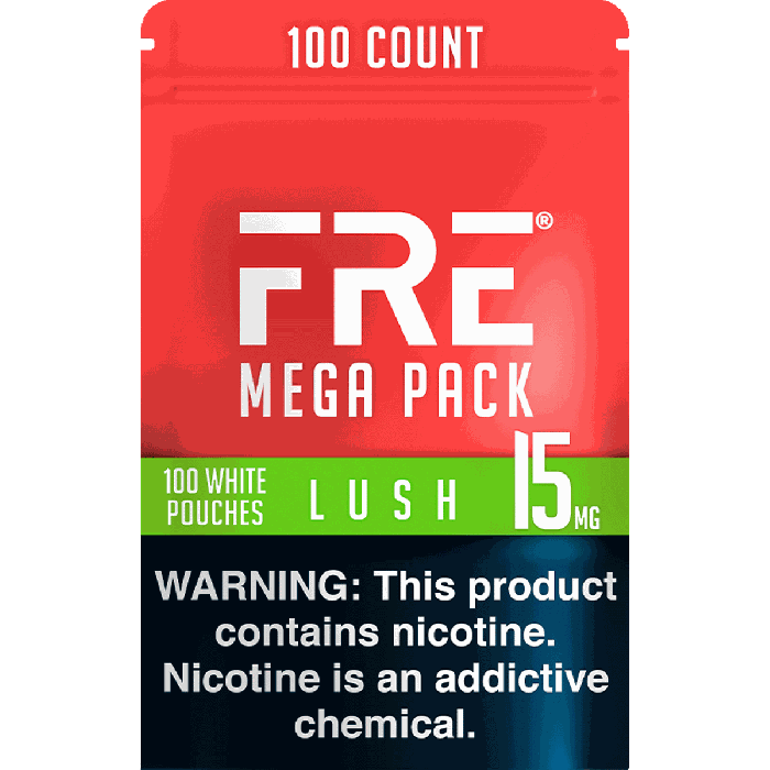 FRE Lush Mega Pack 15MG Nicotine Pouches