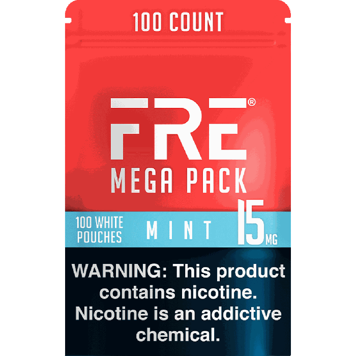 FRE Mint Mega Pack 15MG Nicotine Pouches