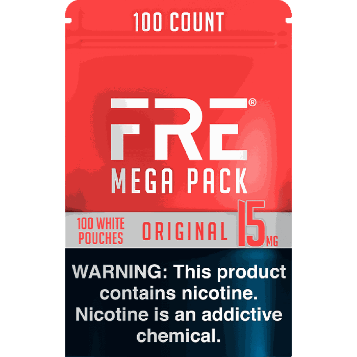 FRE Original Mega Pack 15MG Nicotine Pouches