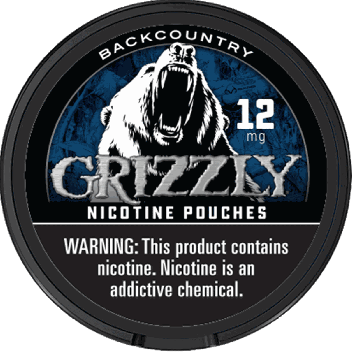 Grizzly Backcountry 12MG Nicotine Pouches