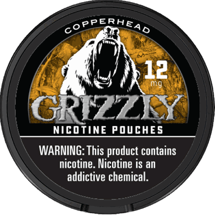 Grizzly Copperhead 12MG Nicotine Pouches