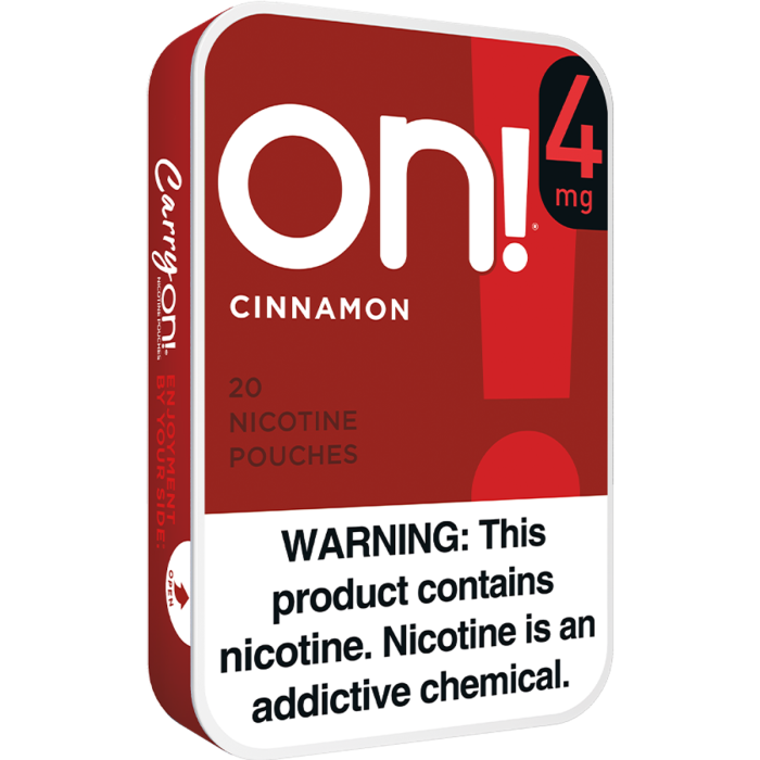 On! Cinnamon 4MG From $2.78 - Express Delivery