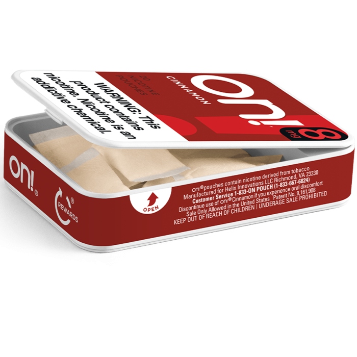 oni tobacco pouches On! Original 4mg It is discreet but strong at the same time Think nicotine pouches are a