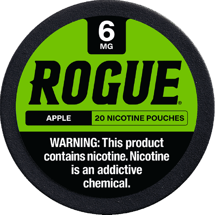 Rogue Apple 6mg Slim Dry Strong Nicotine Pouches Rogue Apple 6mg Slim Dry Strong Nicotine Pouches