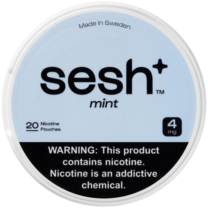 Sesh+ Mint 4mg Nicotine Pouches Sesh+ Mint 4mg Nicotine Pouches