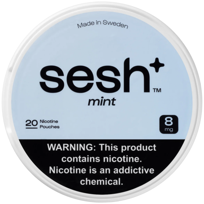 Sesh+ Mint 8mg Nicotine Pouches Sesh+ Mint 8mg Nicotine Pouches