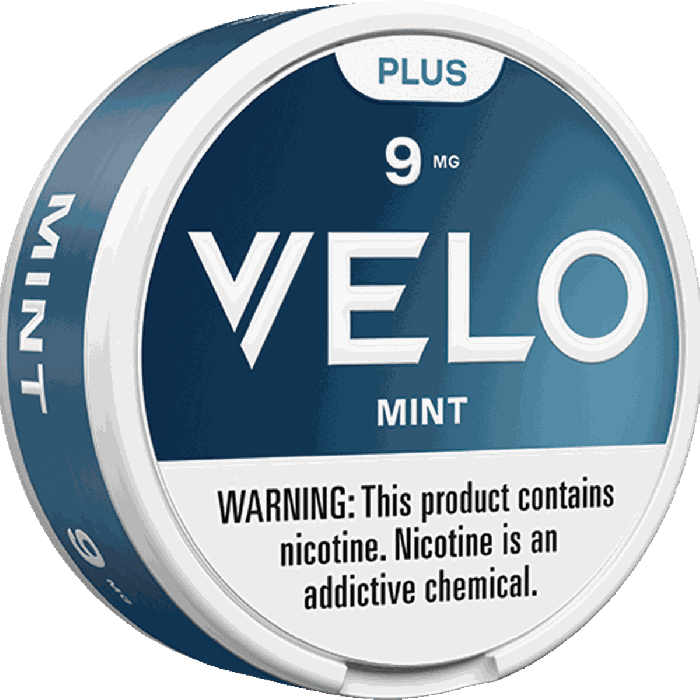 tobacco pouches velo Crispy Peppermint Nicotine sweet and cooling mint flavor Velo Plus Nicotine Pouches Citrus