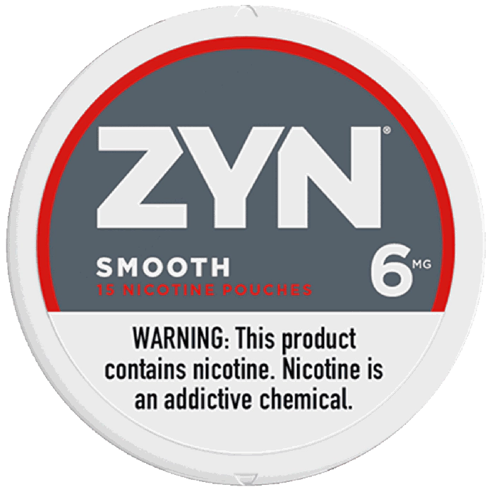 ZYN SMOOTH POUCH 6MG 5CT