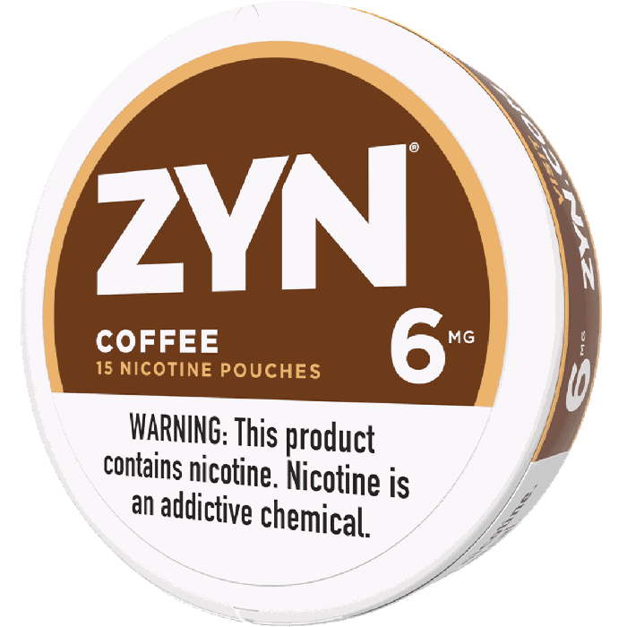coffee flavored tobacco pouches ZYN Nicotine Pouches, Coffee, 06 mg - 15 Each - East Side Grocery