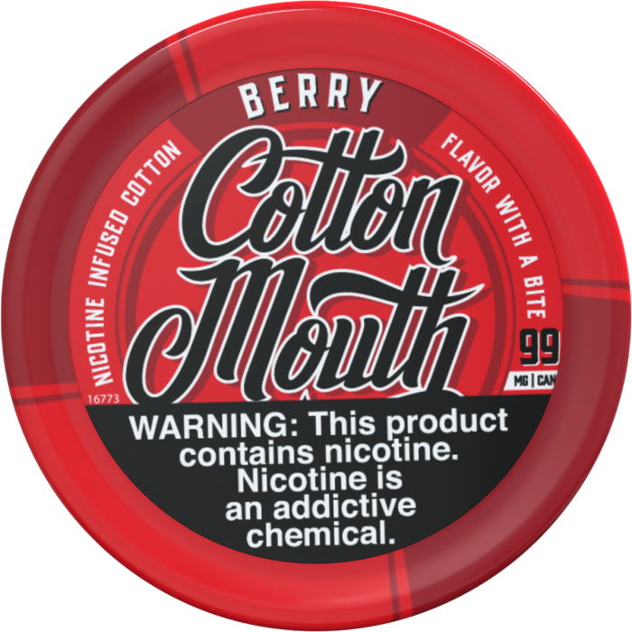 Cotton Mouth Berry Nicotine Infused Cotton