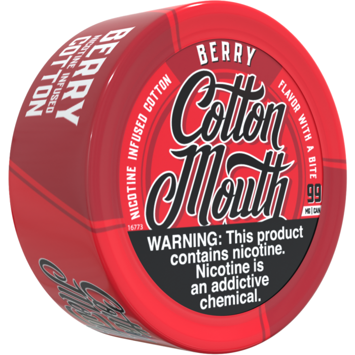 Cotton Mouth Berry Nicotine Infused Cotton