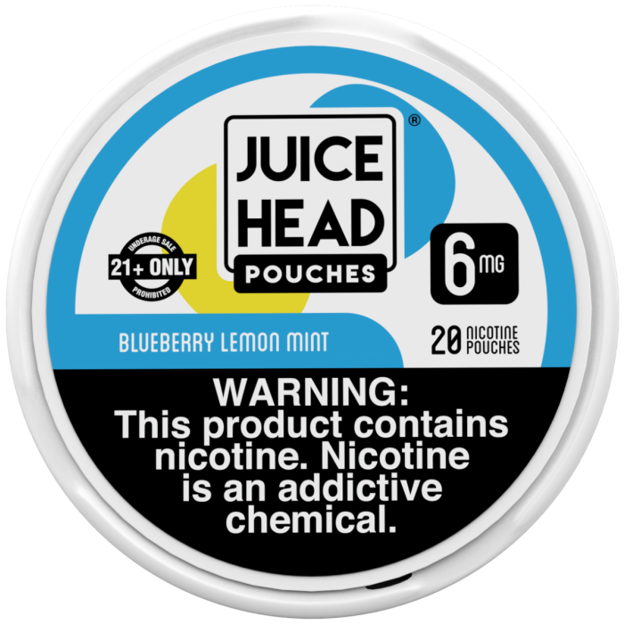 Juice Head Pouches Blueberry Lemon Mint 6MG