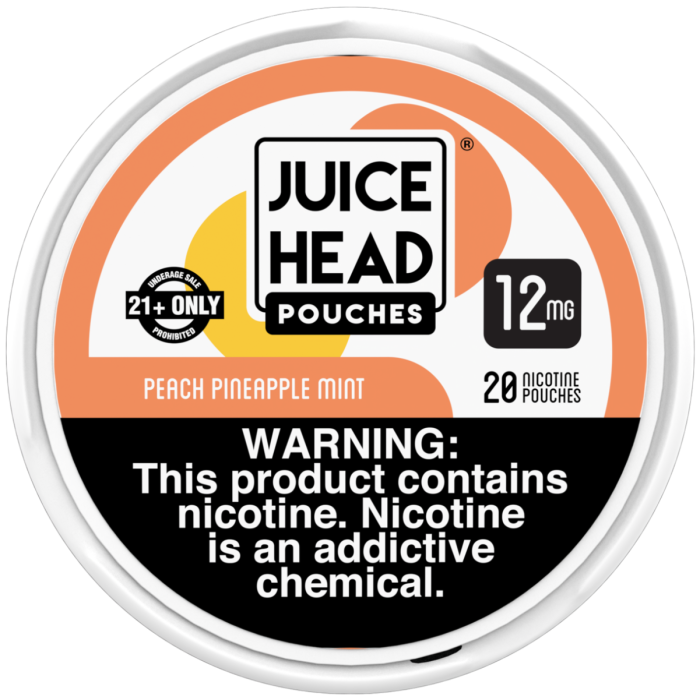 Juice Head Pouches Peach Pineapple Mint 12MG