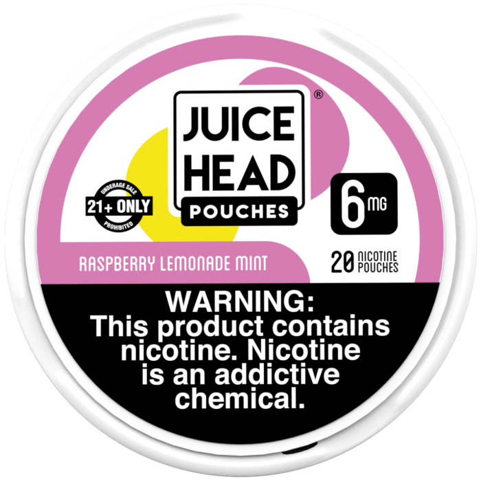 Juice Head Pouches Raspberry Lemonade Mint 6MG