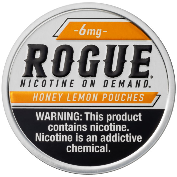 Rogue 6MG Honey Lemon Slim Dry Strong Nicotine Pouches Rogue 6MG Honey Lemon Slim Dry Strong Nicotine Pouches