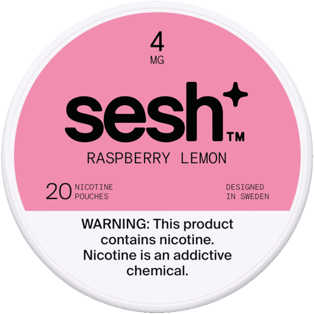 Sesh+ Raspberry Lemon 6mg From $2.79 - Express Delivery