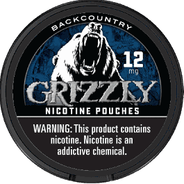 grizzly non tobacco pouches Grizzly Backcountry 12mg