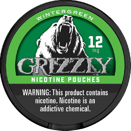 Grizzly Wintergreen 12mg