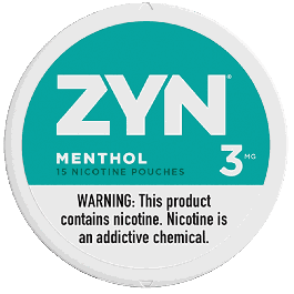 3mg zyn equals how many cigarettes Zyn Nicotine Pouches Menthol 3Mg Tin