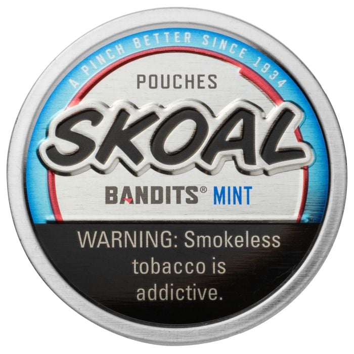 Skoal Bandits Mint, .49oz, POUCHES