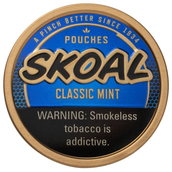 SKOAL Mint, .82oz, POUCHES