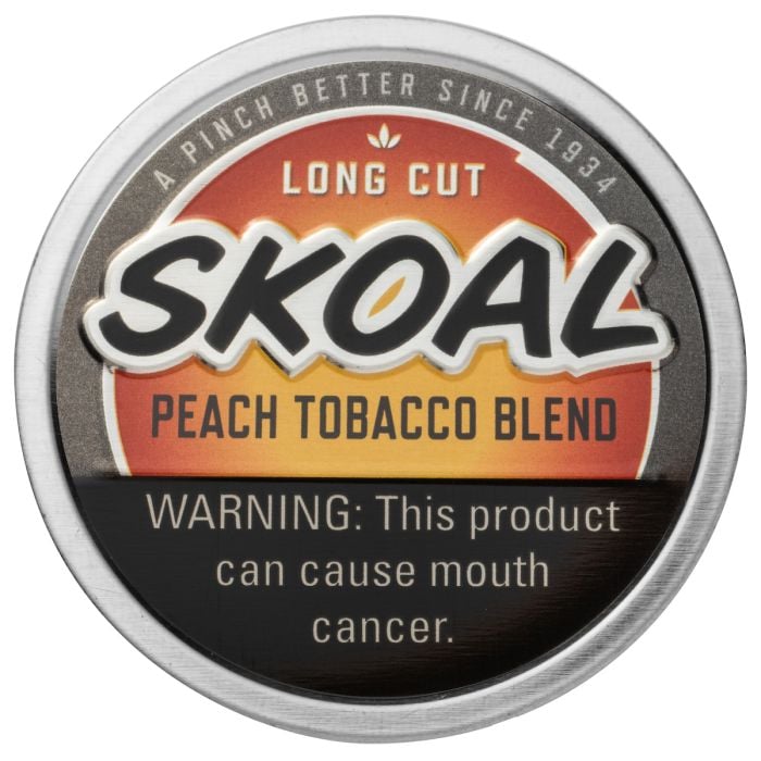 Skoal Peach, 1.2oz, Long Cut
