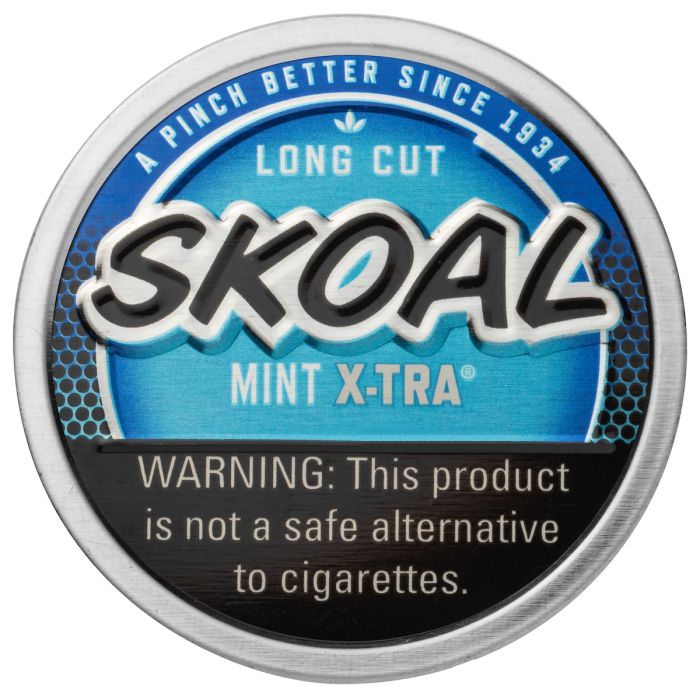 Skoal Xtra Mint, 1.2oz, Long Cut