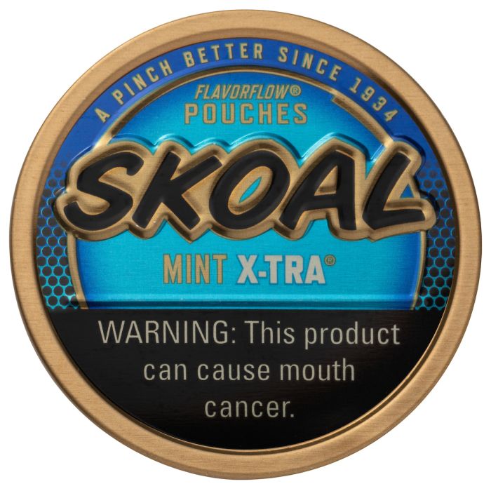Skoal Xtra Mint, .82oz, POUCHES